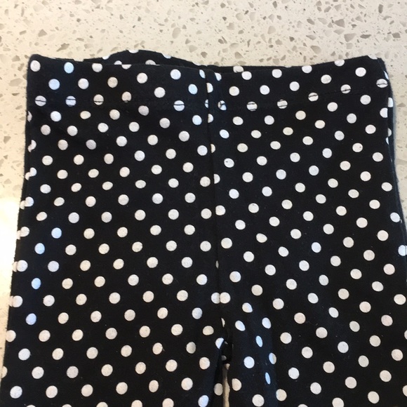 3/$15 Baby HQ Black & White Polka Dot Pants - Picture 2 of 6